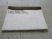 LDV VAN 300, 400   PARTS MICRO FICHE SLIDES SET OF 18