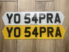 Toyota Supra personalised licence plate 