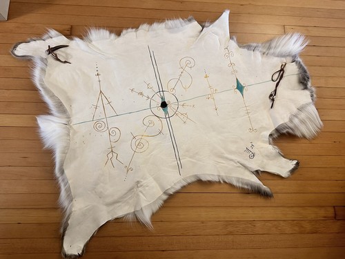 Norse cloak reindeer - , robe