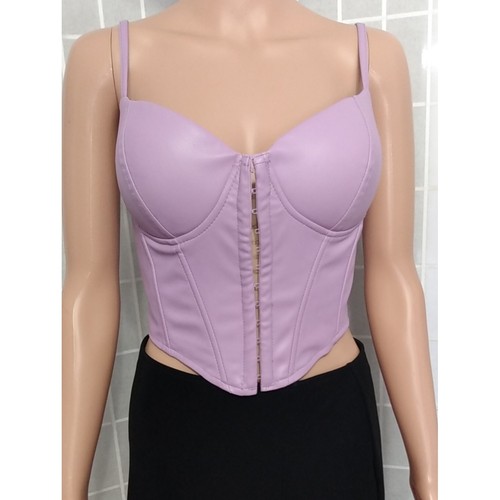 Lavender faux leather - faux,
