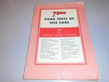 MOTOR MAGAZINE ROAD TEST COLLECTION 1956 (30 TESTS, 124 PAGES,  ILLUSTRATIONS)