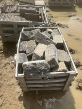 Reclaimed cobble stones