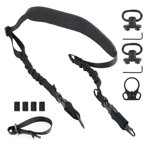 Upgraded rifle sling with - with, soft