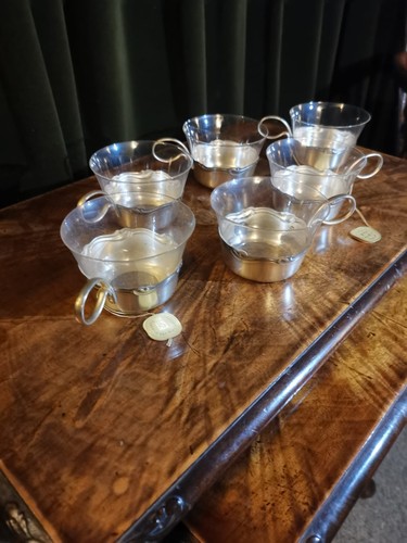 Vintage wmf teaglasses - wmf,