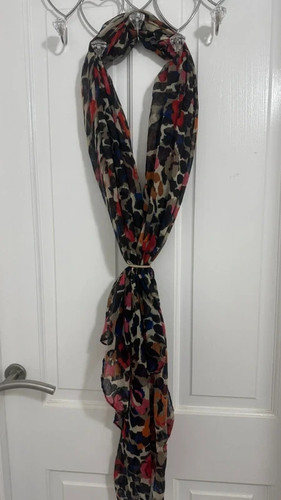 Ladies lightweight scarf with - ,