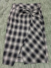 Next Navy & Grey Check Knot