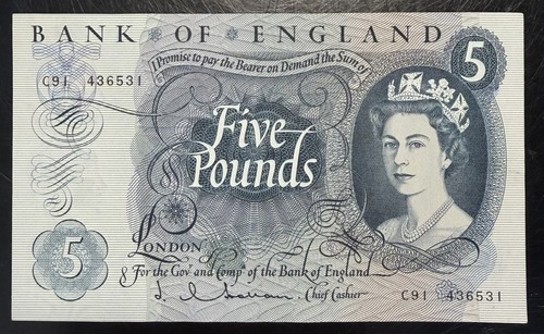 Old five pound - old, £5