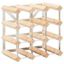 Wine Rack 12 Bottle Solid