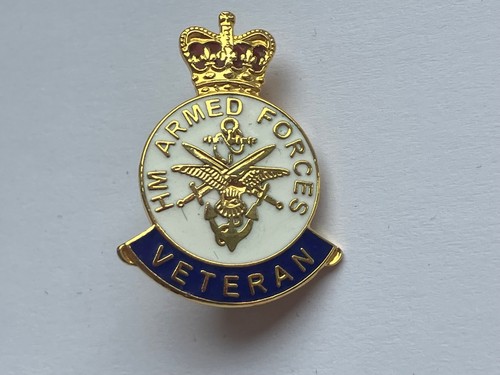 Armed forces veteran enamel - armed,