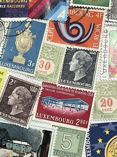 Luxembourg postage stamps - luxembourg,