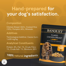 Hilife Banquet Dog Food Flaked