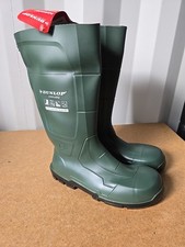 Dunlop JobGUARD Full Safety Wellington Heritage Green UK 10