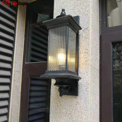 Modern garden wall light - wall,