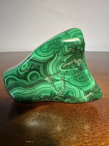 Natural malachite polished - malachite,