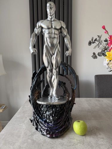 Silver surfer maquette - silver,