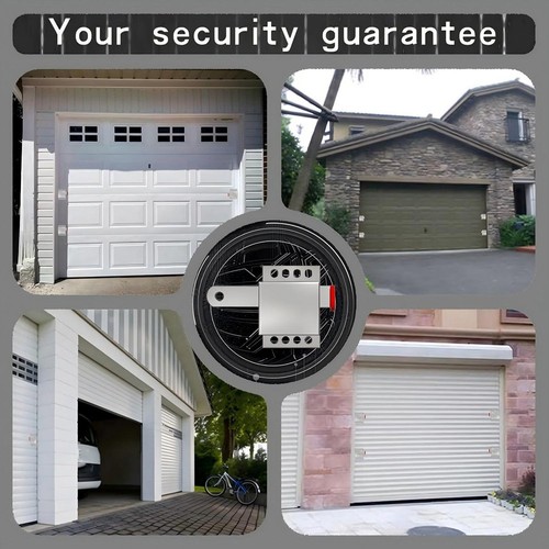 Garage door lock kit heavy - door,