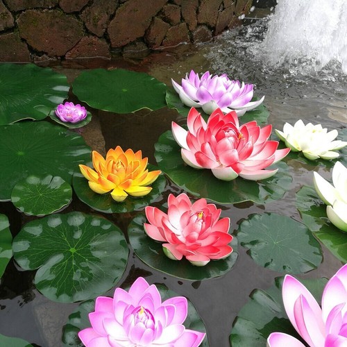 Artificial lotus water lily - artificial,