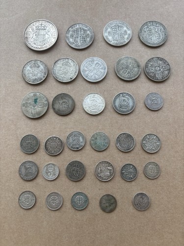 Silver coin collection - ,