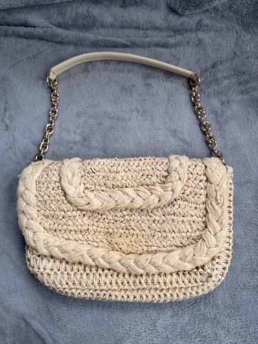 Handbag boho woven straw - h&m,