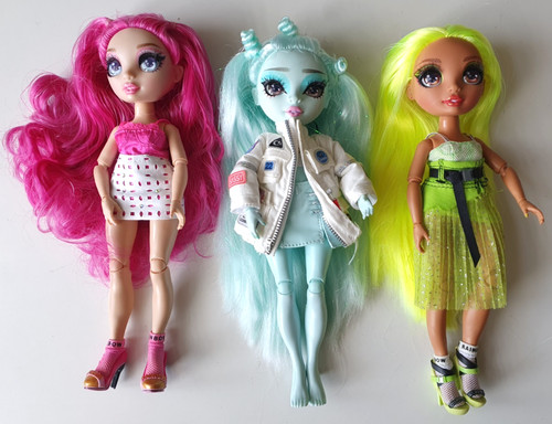Rainbow high dolls bundle 3 - high,