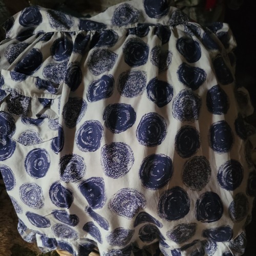 Vintage 1950s floral apron - 1950s,