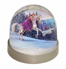 Unicorn, Owl & Fairy Snow Globe Photo Waterball, UC-3GL