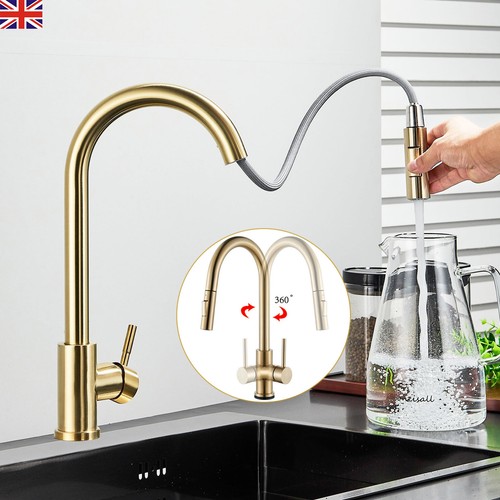 Kitchen taps pull out - out, spray