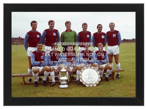 Framed 1964 cup trophy - framed,
