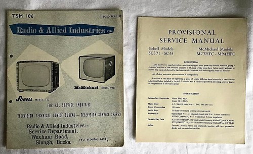 Radio allied industries - radio,