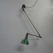 Scarce XL Vintage Industrial Antique Dugdills Wall Desk Table Lamp Light