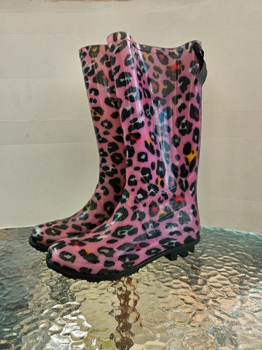 Pink leopard print tall - print,