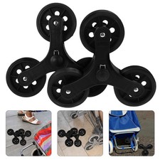  2 Pcs Shopping Trolley Wheel