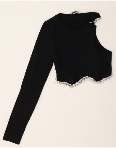 Zara womens crop one shoulder - one,