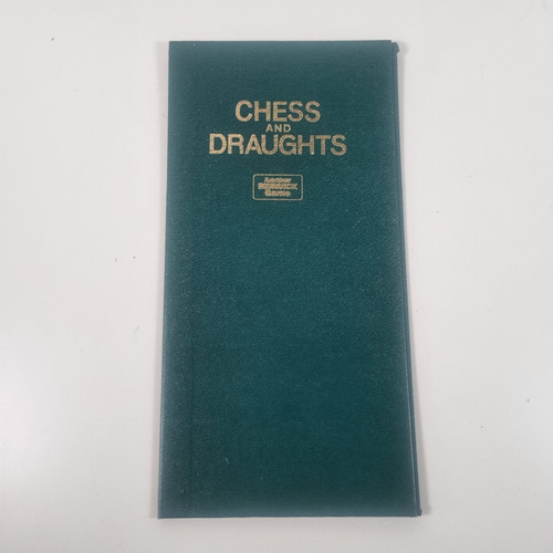 Vintage folding draughts - vintage, draughts/