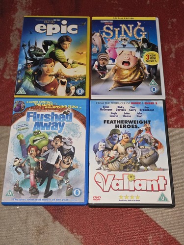 Kids dvd movie bundle - dvd, flushed