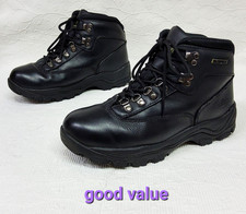 North West Womens Hiking Boots UKnsize 6 (39) Black Leather