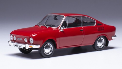 Scale skoda 110r 1978 red - scale,
