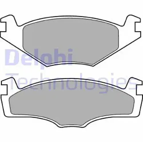 Brake pads low - brake, lp421