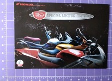 HONDA 50th ANNIVERSARY Motorcycles Sales Brochure 1998 ST1100  VFR  XL600V