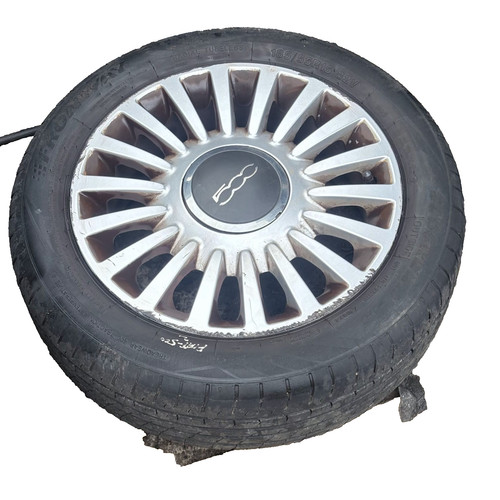 Fiat 500 alloy wheel and - 15'',
