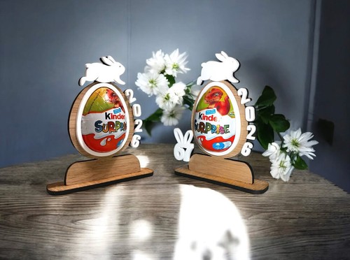 Kinder egg holder easter bunny - egg,