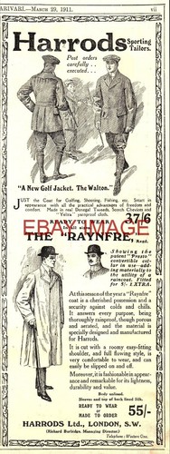 Advert harrods raynfre - advert, 'raynfre'