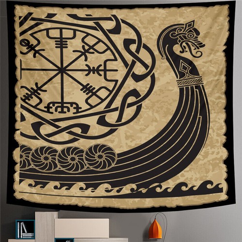 Large viking dragon - large,