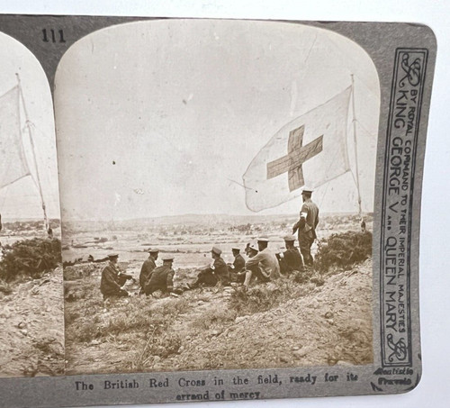 Ww1 stereoview card - ww1, photo