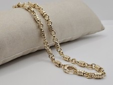 Gold chain necklace heavy - gold,