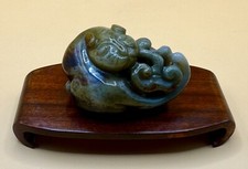 Chinese Green & Russet Jade