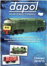 DAPOL OO N O GAUGE MODEL RAILWAYS ( 2014-2015 ) PRODUCT RANGE CATALOGUE