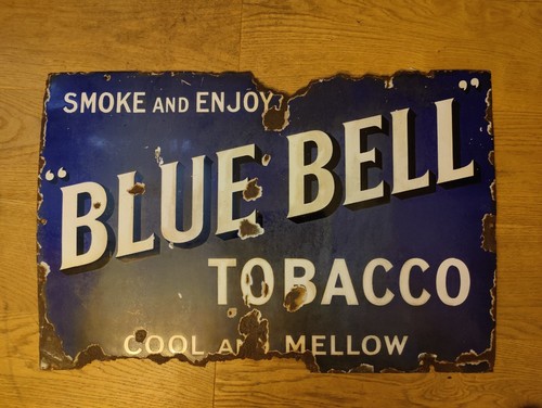 Large genuine vintage enamel - large,