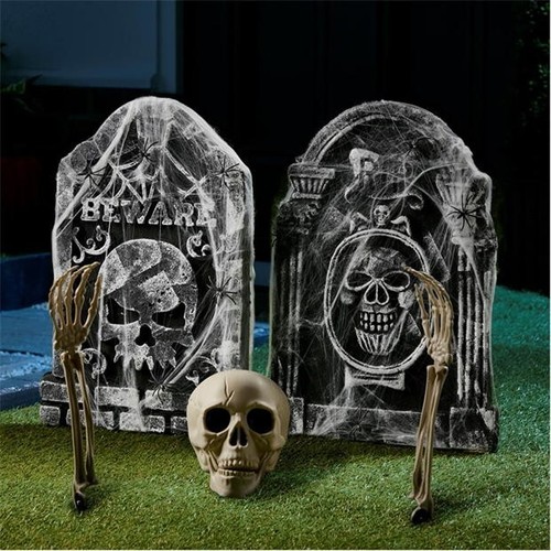 Skeleton graveyard set - skeleton,
