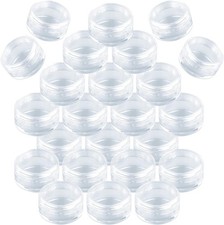 25 Pcs Empty Plastic Cosmetic